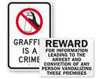 Anti Graffiti Signs