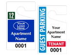 Apartment Parking Tags