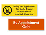 Appointment Signs