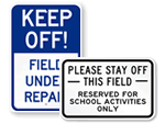 Athletic Field Signs