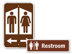 Bathroom Signs for Parks