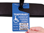 Custom Handicapped Parking Permits