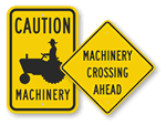 Farm Machinery Signs