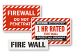 Fire Wall Signs