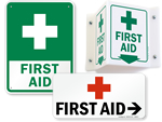 More First Aid Signs
