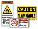 Flammable Labels