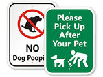 LawnBoss® Dog Poop Signs