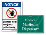 Marijuana Dispensary Signs