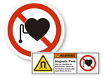 MRI Warning Labels & Signs