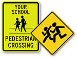 Pedestrian Crossing Signs