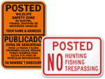 Posted Signs