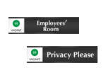 Privacy Protection Signs