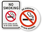 No Smoking on School Grounds
