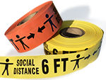 Social Distancing Barricade Tapes