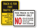 Track Rules Signs