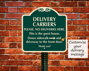 Custom Package Delivery Signs