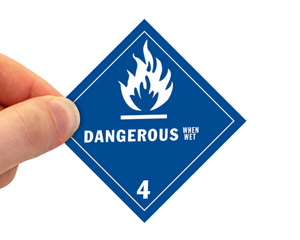 Class 4 Dangerous Warning