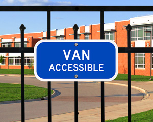 Van Accessible Sign Iowa Sign