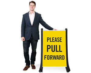 Pull forward sign