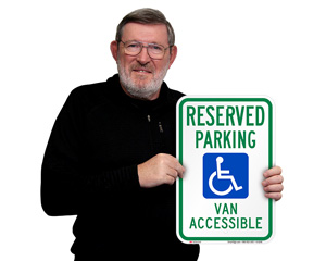 Van Accessible Louisiana Sign