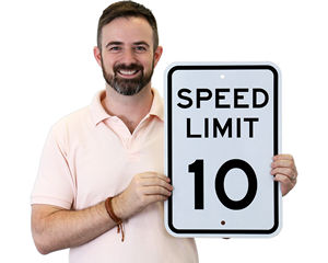 Speed Limit Sign by MPH