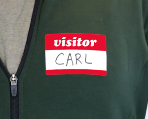 Visitor Labels