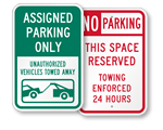 Assigned Parking Only