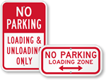 Looking for Loading Unloading Zone Signs?