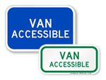Looking for Van Accessible Signs?