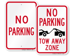 Looking for No Parking Signs?
