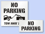 Looking for No Parking Stencils?