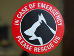 Custom Pet Rescue Stickers