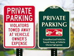 Looking for Private Parking Signs?