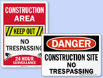 Looking for Construction Zone Signs?
