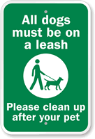 Please Clean Up After Pet Sign