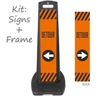 LotBoss "Detour" with Left and Right Arrow Portable Kit