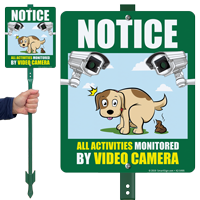 Notice All Activities Monitored By Video Camera 