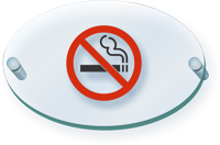 No Smoking Symbol Sign - Acrylic 