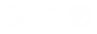 Protect Our Trees Please Curb Your Dog Sign