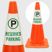 Reserved Parking Cone Collar