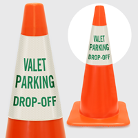 Valet Parking Drop Off Cone Collar
