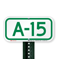 Parking Space Signs A-15