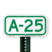 Parking Space Signs A-25