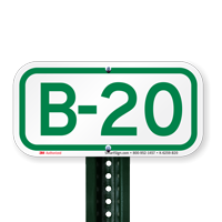 Parking Space Signs B-20