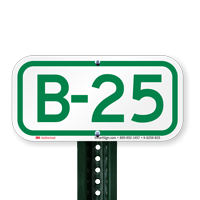Parking Space Signs B-25
