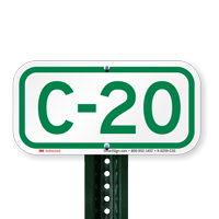 Parking Space Signs C-20