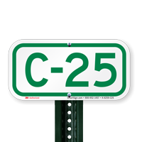 Parking Space Signs C-25