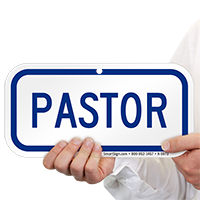PASTOR Signs