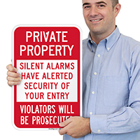 Private Property Silent Alarms Alerted Security