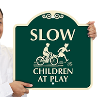 Slow Children At Play with Graphic SignatureSign